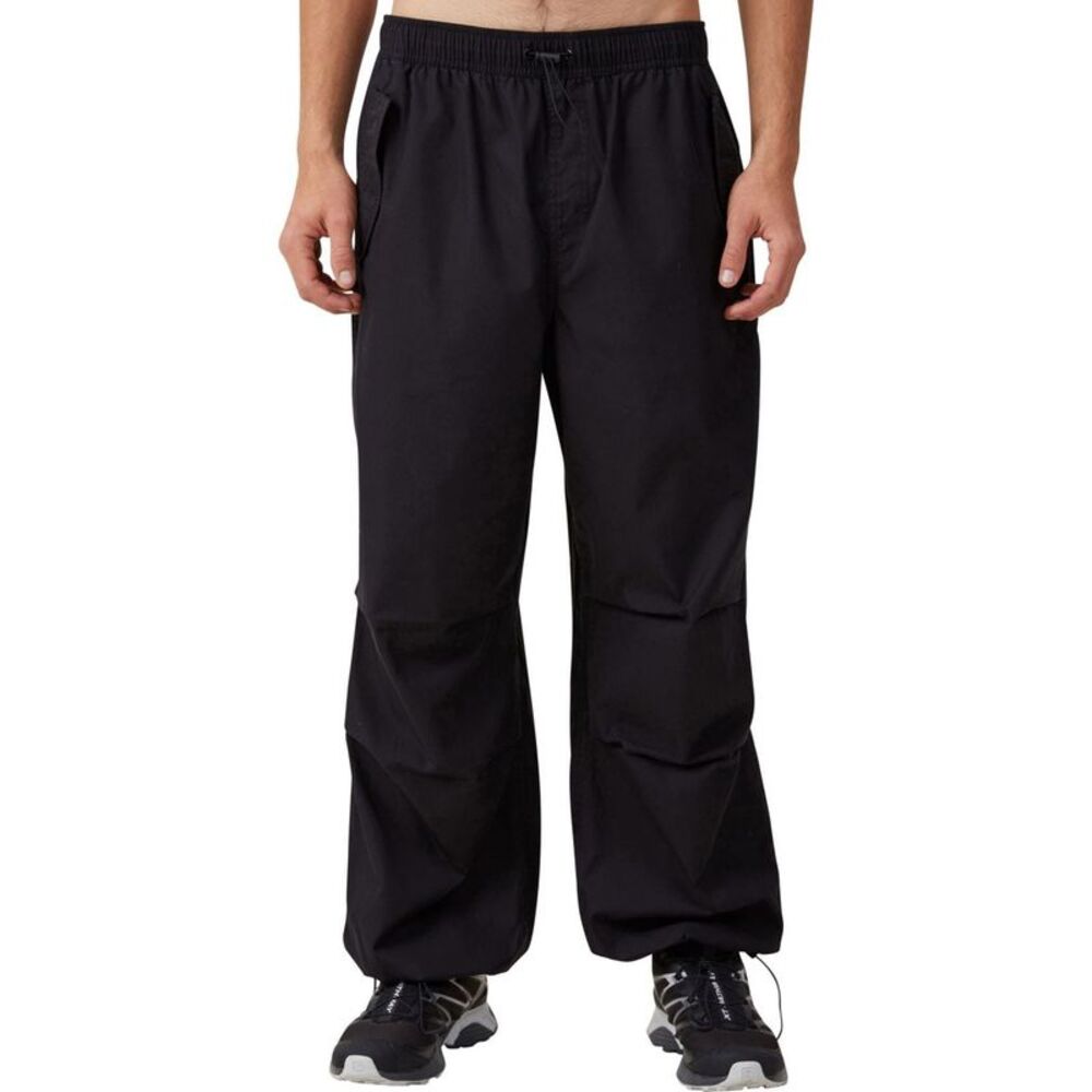 Cotton On Mens Super Baggy Wide Leg Loose Utility Parachute Cargo Pants, NWT